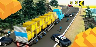 Gold Transport Truck Simulator - Screenshot 3