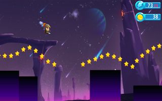 Galaxy Run Warrior - Screenshot 2