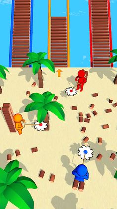 Cut Race: Lumber Bridge - Screenshot 2