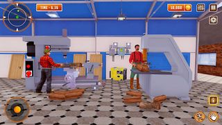 Lumberjack Wood Cutting Games - Screenshot 1