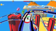 Fun Island Water Race - Screenshot 2
