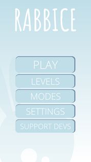 Rabbice: Rabbit running platfo - Screenshot 1
