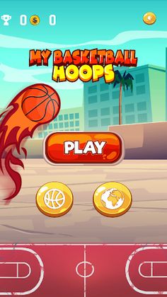 My Basketball Hoops - Screenshot 1
