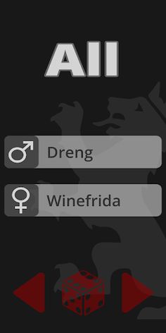 RPG Fantasy Name Generator - Screenshot 2
