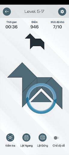 The Small T - modern tangram p - Screenshot 4