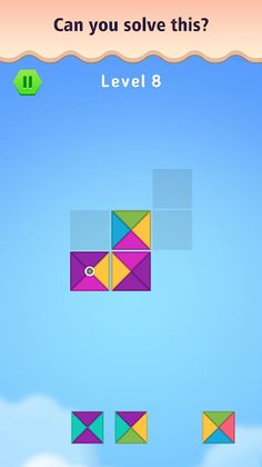 Color Block Tie - Match Puzzle - Screenshot 2