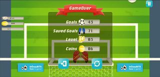 Super goalkeeper free kick foo - Screenshot 1