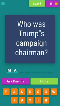 TrumpQuiz - Screenshot 1