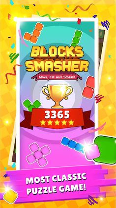 Blocks Smasher - Move, Fill an - Screenshot 2
