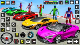 GT Car Stunt: Mega Ramp Games - Screenshot 1