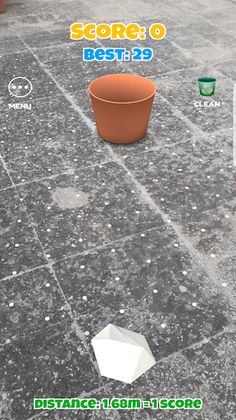 Paper Toss AR (ARCore) - Screenshot 3
