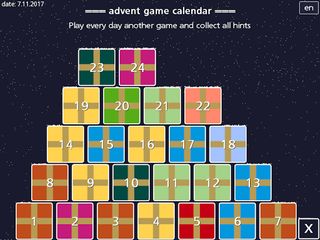 AdventGameCalendar - Screenshot 1