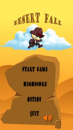 Desert Fall - Screenshot 1