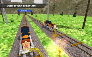 Chained Trains - Impossible Tr - Screenshot 3