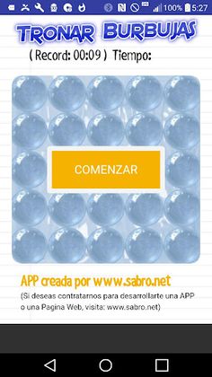 Tronar Burbujas de Plastico - Screenshot 2