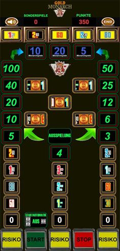 Gold Monarch Spielautomat - Screenshot 1