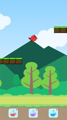 Flying Bird - hyper casual - Screenshot 2