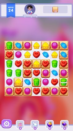 Snacks match 3 : Puzzle Game - Screenshot 3