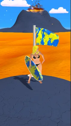 Lava Surfer - Screenshot 3