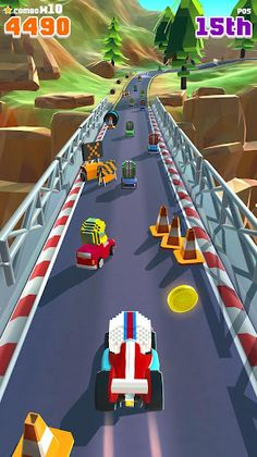 Blocky Racer - Screenshot 1