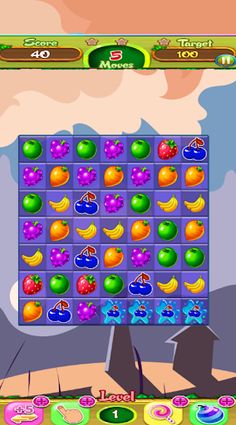 Fruits vs Candy Amazing - Screenshot 2