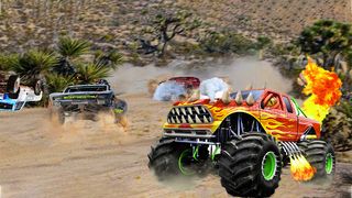 Hoot Wheels Monster Truck Game - Screenshot 1