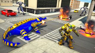 Crocodile Robot Car Transform - Screenshot 1