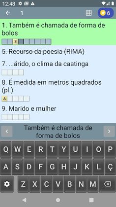 Palavras Cruzadas - Screenshot 4