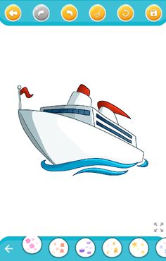 ferry coloring game - Screenshot 4