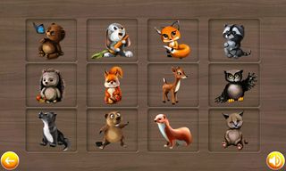 Forest animals - kids puzzle - Screenshot 2
