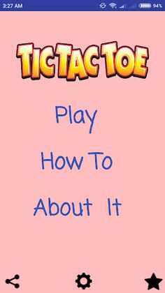 Tic Tac Toe Game - Screenshot 1