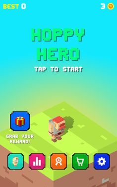 Hoppy Hero - Screenshot 1