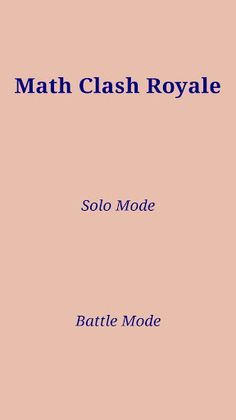 Math Clash Royale - Screenshot 2