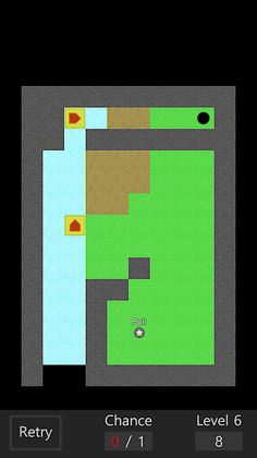 미니골프: 튕기는 돌 (Bouncing Stone) - Screenshot 2