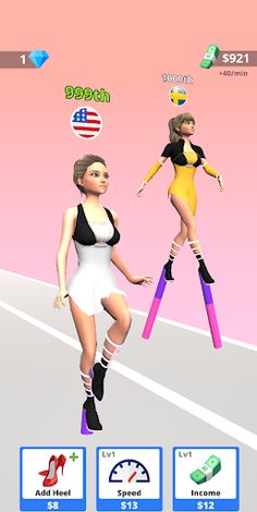 Heel Race ASMR - Screenshot 1