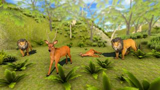 Lion Animal Simulator Games 3d - Screenshot 3
