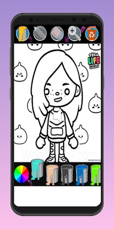 Tocca Life Coloring Book - Screenshot 4