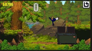 Kick Ragdoll To Trash - Screenshot 1