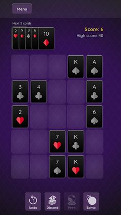 Poker Grid - Screenshot 2