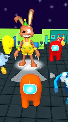 Bunzo Bunny Hunt Hide N' Seek - Screenshot 1