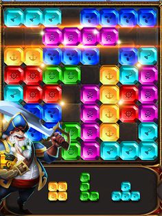 Block Puzzle Pirate Jewels - Screenshot 2