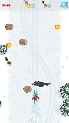 Piggy, Go! Ski race - Screenshot 4