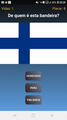 Bandeira Quiz - Screenshot 1