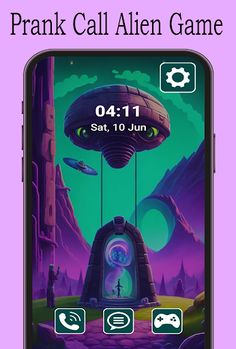 Alien Prank Caller & Game - Screenshot 1
