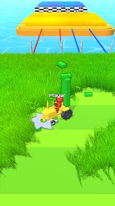 Lawn Race - Screenshot 1