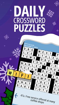 Daily POP Crossword Puzzles - Screenshot 1