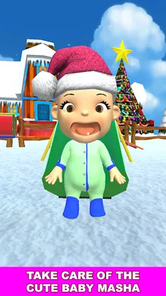 Baby Masha's Winter Playground - Screenshot 1