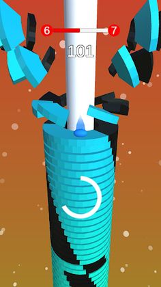 Helix Smash Challenge Ball - Screenshot 1