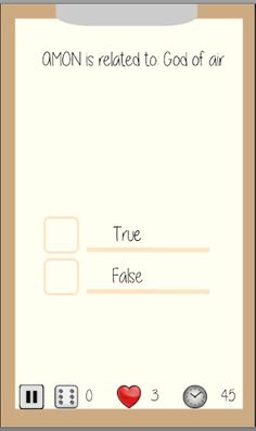 Egyptian Mythology Quiz - Screenshot 3
