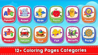 Coloring book: kids learning - Screenshot 2